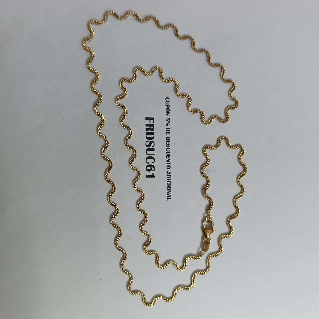 CADENA ORO 14 K 5,50 GRMS (SEMINUEVO)