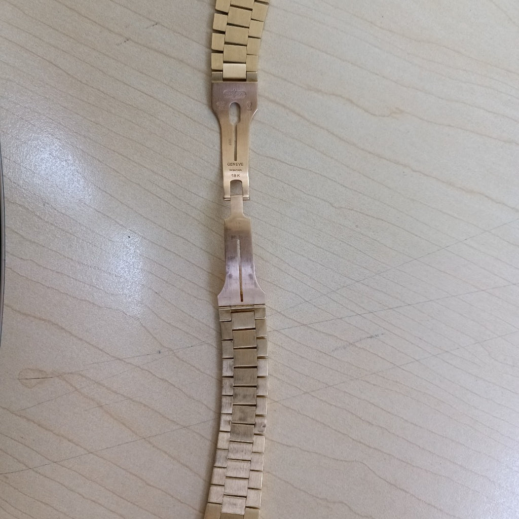 RELOJ CAJA Y PULSO ORO ORO 18 K 127.7 GRMS (SEMINUEVO)