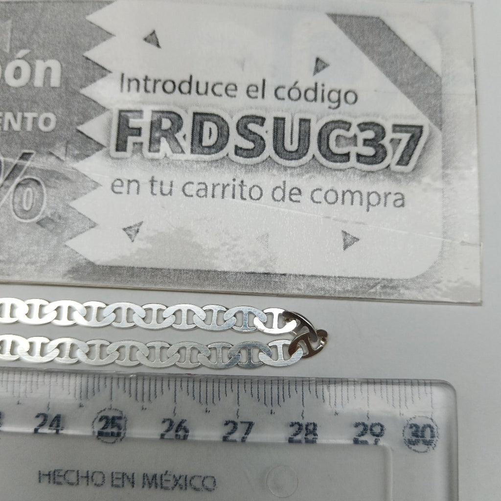CADENA TEJIDO GUCHI PLATA .925 55 CM 12.9 GR (NUEVO)