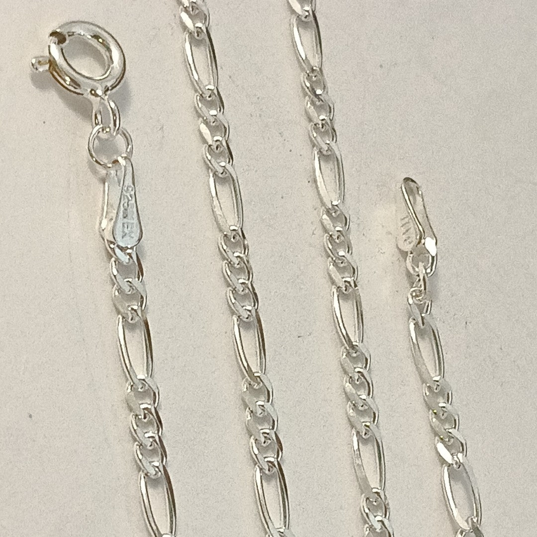 CADENA TEJIDO 3X1 PLATA .925 55 CM 4.4 GR (NUEVO)