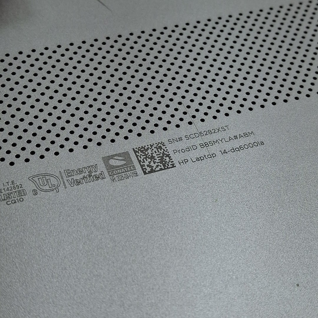 LAPTOP HP 14-DQ6000LA (2025) 128 GB SSD 4 GB RAM (SEMINUEVO)