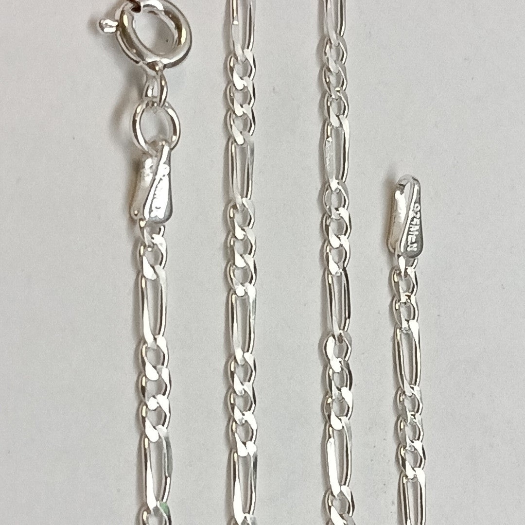 CADENA TEJIDO 3X1 PLATA .925 55 CM 4.3 GR (NUEVO)