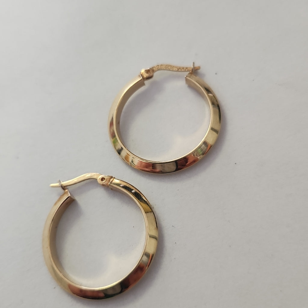 ARRACADAS PAR ORO 14 K 2.8 GRMS (SEMINUEVO)
