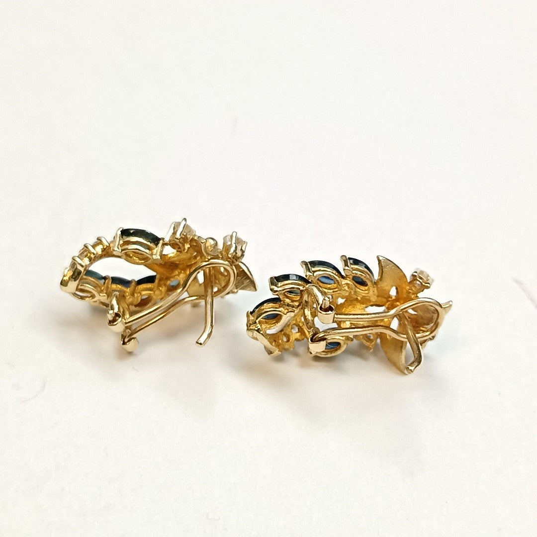 ARETES PAR ORO 14 K 4,90 GRMS (SEMINUEVO)