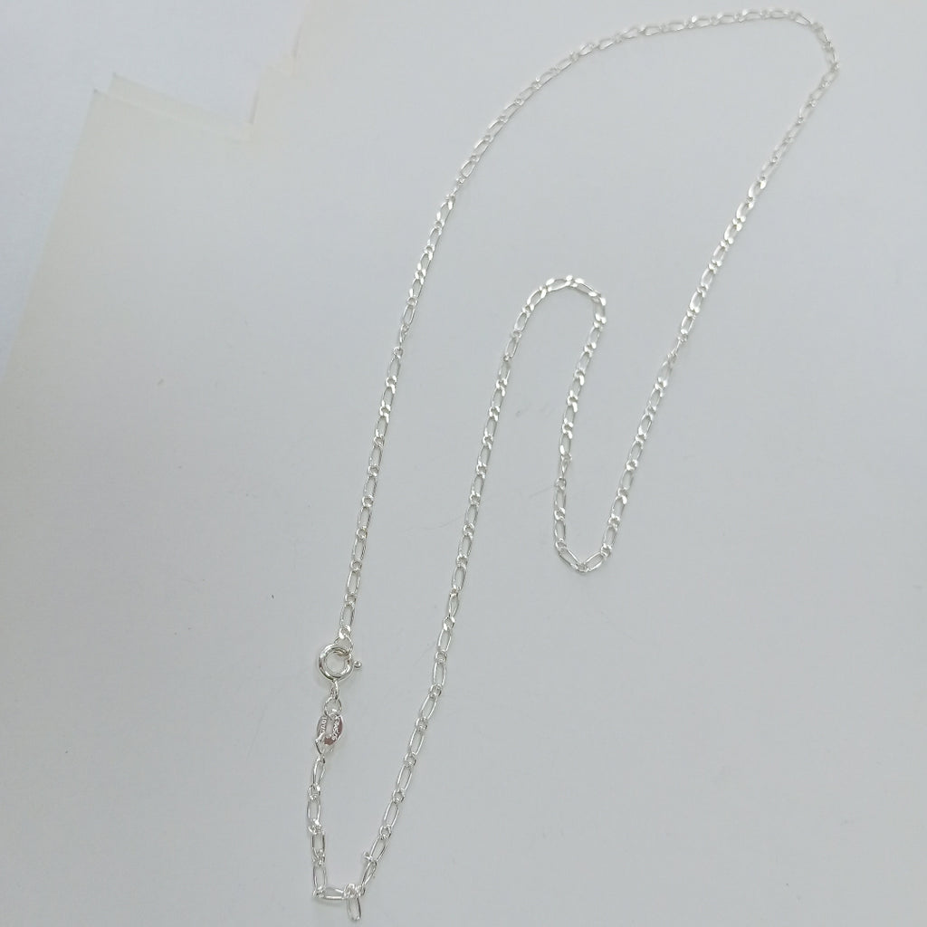 CADENA TEJIDO 1X1 PLATA .925 55 CM 3.2 GR (NUEVO)