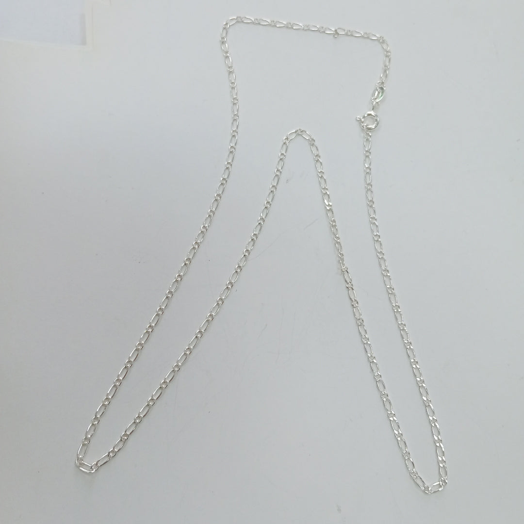 CADENA TEJIDO 1X1 PLATA .925 55 CM 3.3 GR (NUEVO)