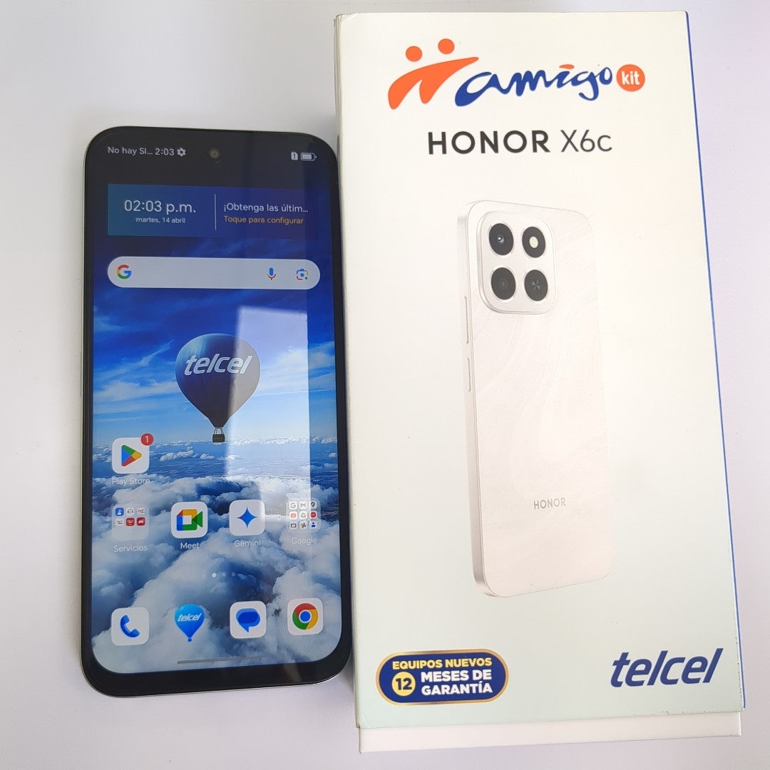 CELULAR HONOR X6C NIC-LX3 (2025) 256 GB 6 GB RAM (SEMINUEVO)