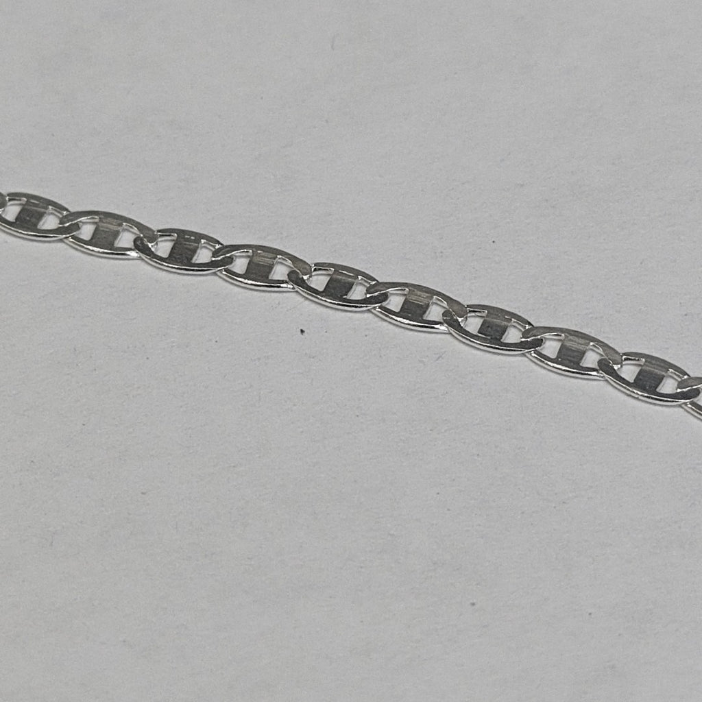 CADENA TEJIDO ESPEJO PLATA .925 55 CM 4.1 GR (NUEVO)