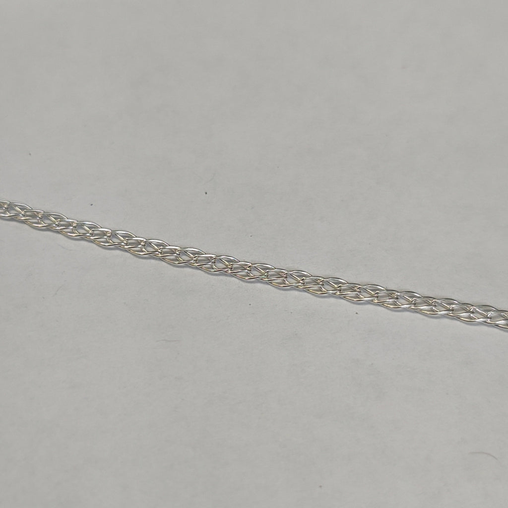 CADENA TEJIDO ESLABONES PLATA .925 50 CM 3.5 GR (NUEVO)