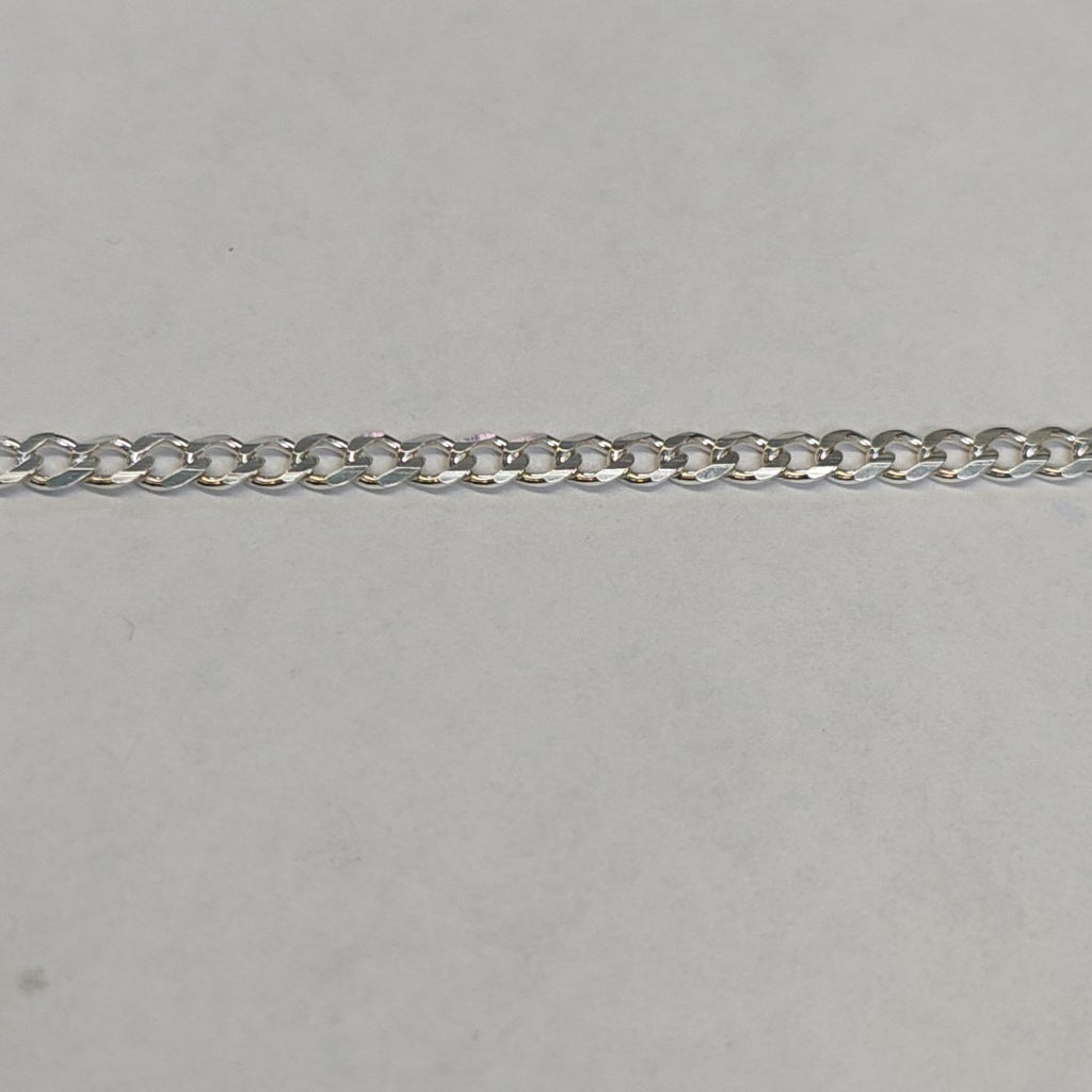 CADENA TEJIDO BARBADO PLATA .925 60 CM 13.2 GR (NUEVO)