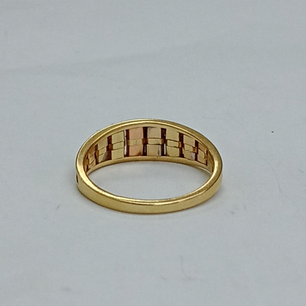ANILLITO ORO,ORO COMBINADO 14 K 3,10 GRMS (SEMINUEVO)