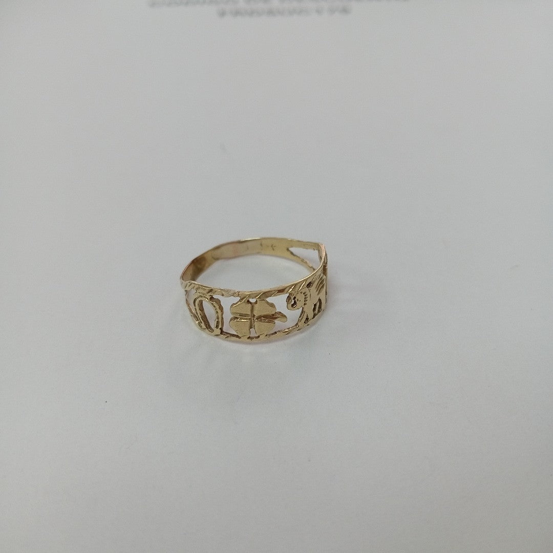 ANILLITO ORO 10 K 2.1 GRMS (SEMINUEVO)