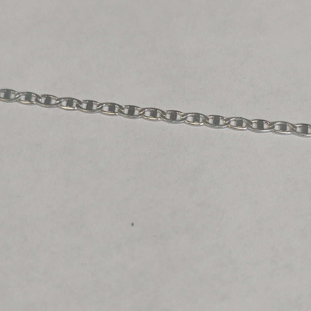CADENA TEJIDO ESPEJO PLATA .925 55 CM 4.1 GR (NUEVO)