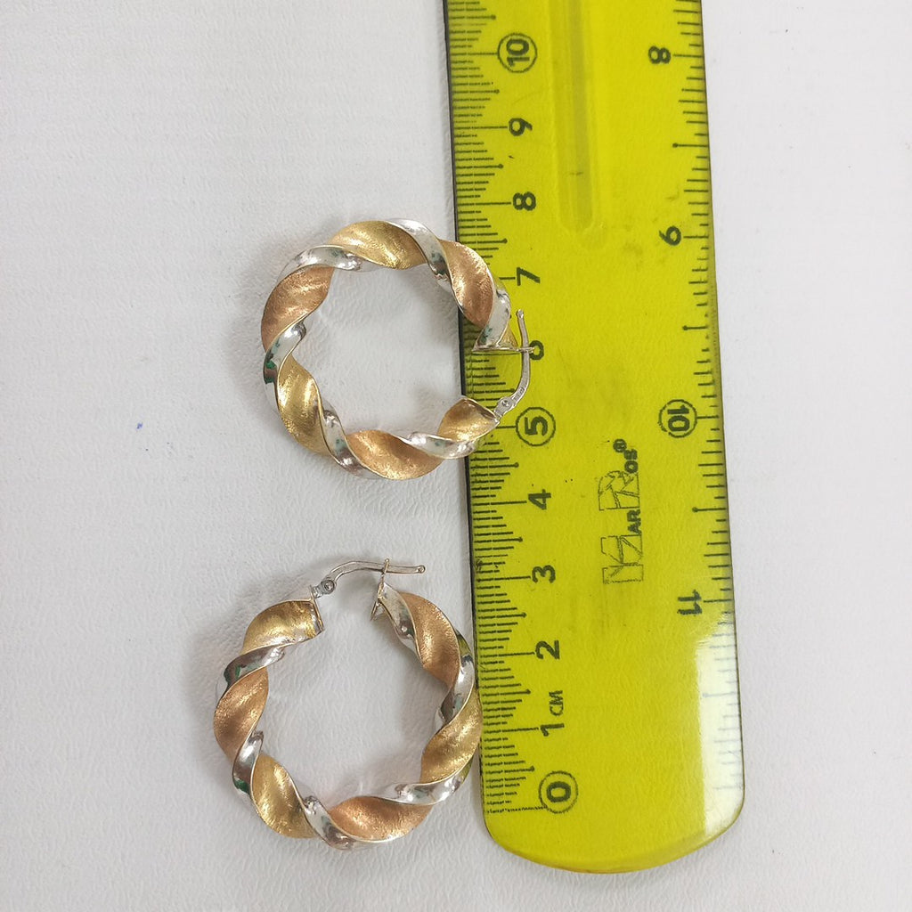 ARRACADAS PAR ORO 14 K 7.3 GRMS (SEMINUEVO)