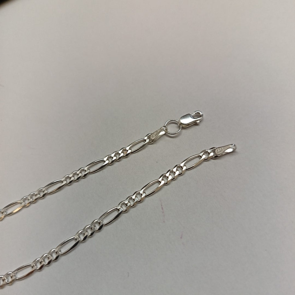 PULSERA TEJIDO 3X1 PLATA .925 18 CM 2.9 GR (NUEVO)