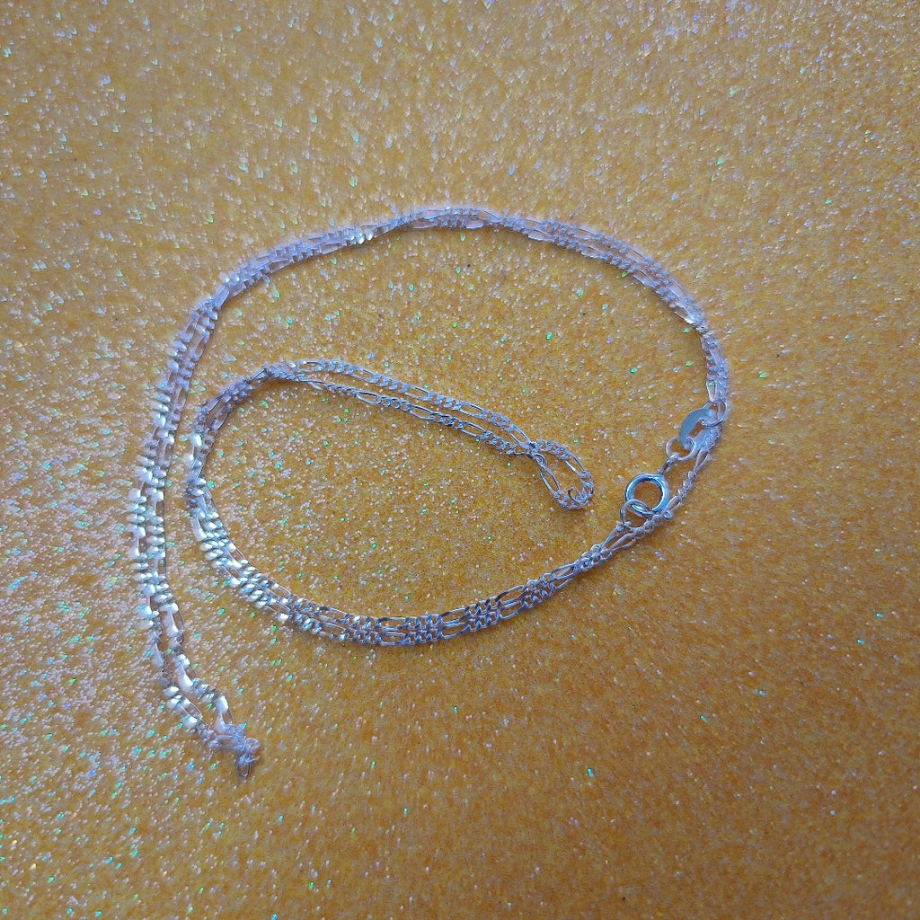CADENA TEJIDO 3X1 PLATA .925 55 CM 2.3 GR (NUEVO)
