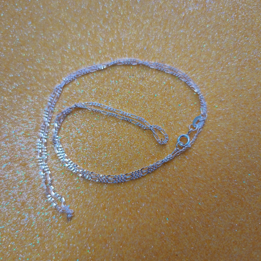 CADENA TEJIDO 3X1 PLATA .925 55 CM 2.3 GR (NUEVO)