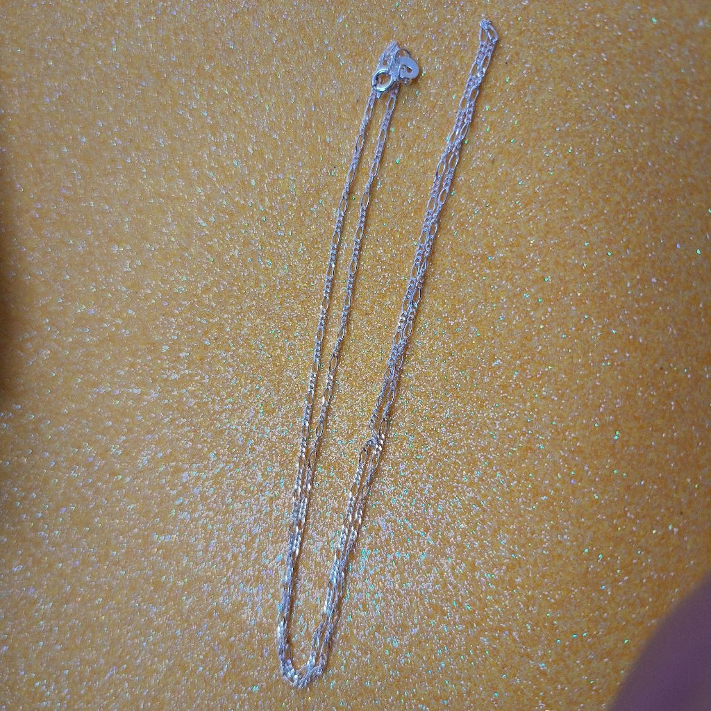 CADENA TEJIDO 3X1 PLATA .925 55 CM 2.3 GR (NUEVO)