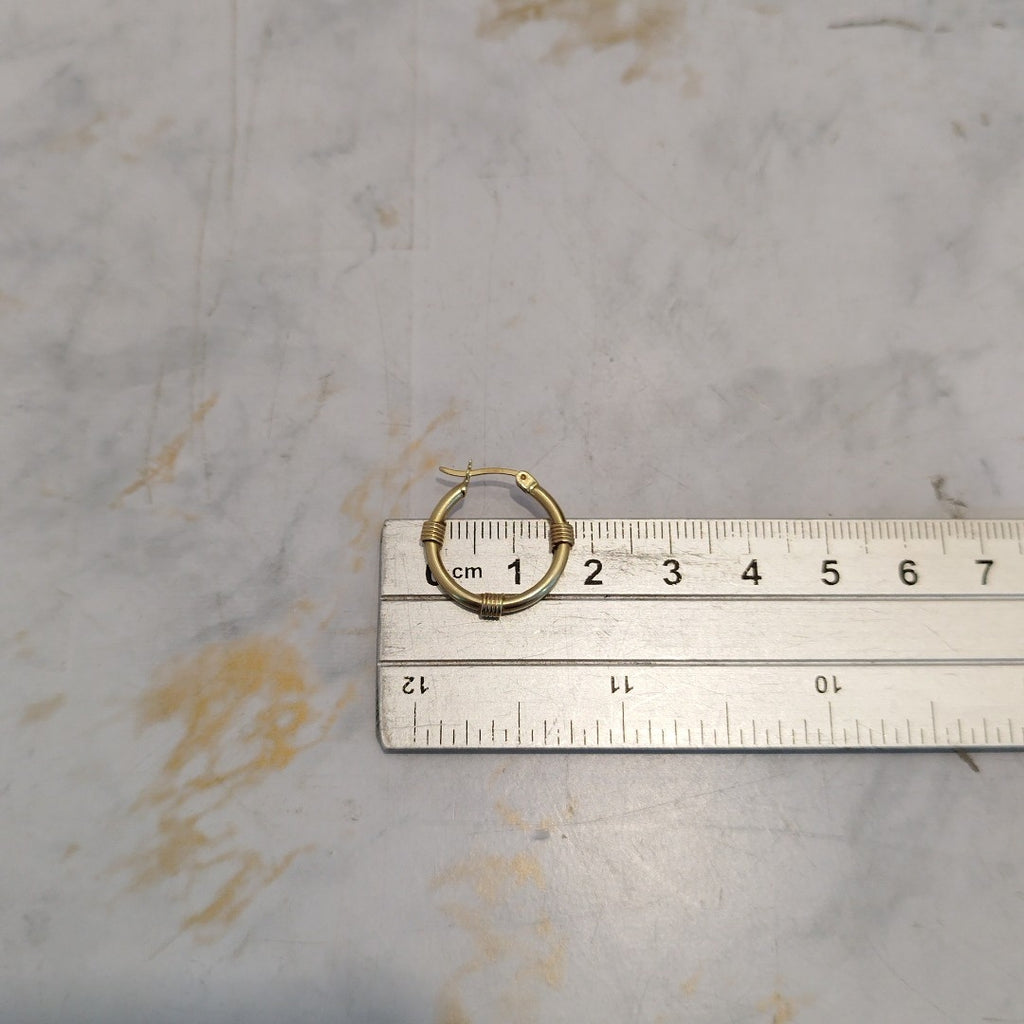 ARRACADAS PAR ORO 14 K 2.6 GRMS (SEMINUEVO)