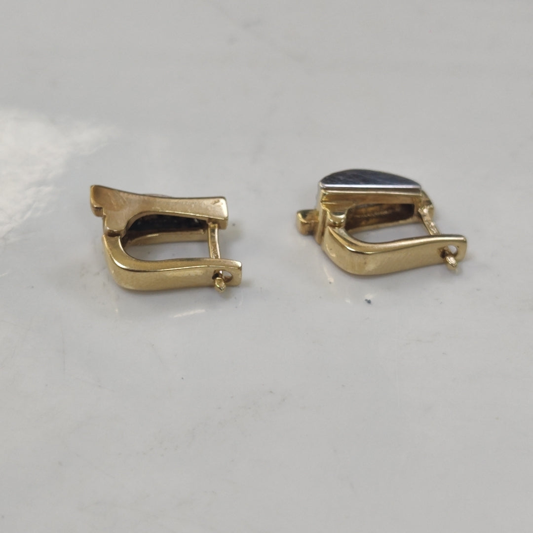 ARETES PAR ORO 14 K 4,90 GRMS (SEMINUEVO)