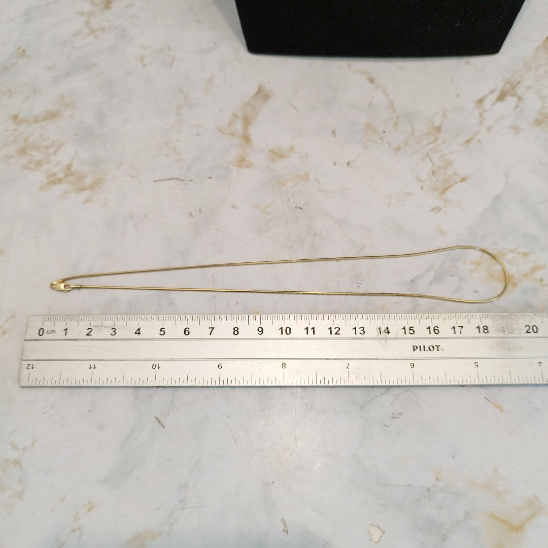 CADENA ORO 14 K 4.5 GRMS (SEMINUEVO)