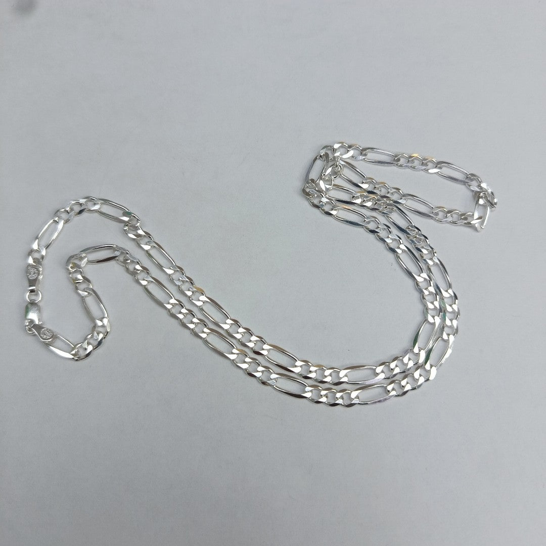 CADENA TEJIDO 3X1 PLATA .925 60 CM 17.8 GR (NUEVO)