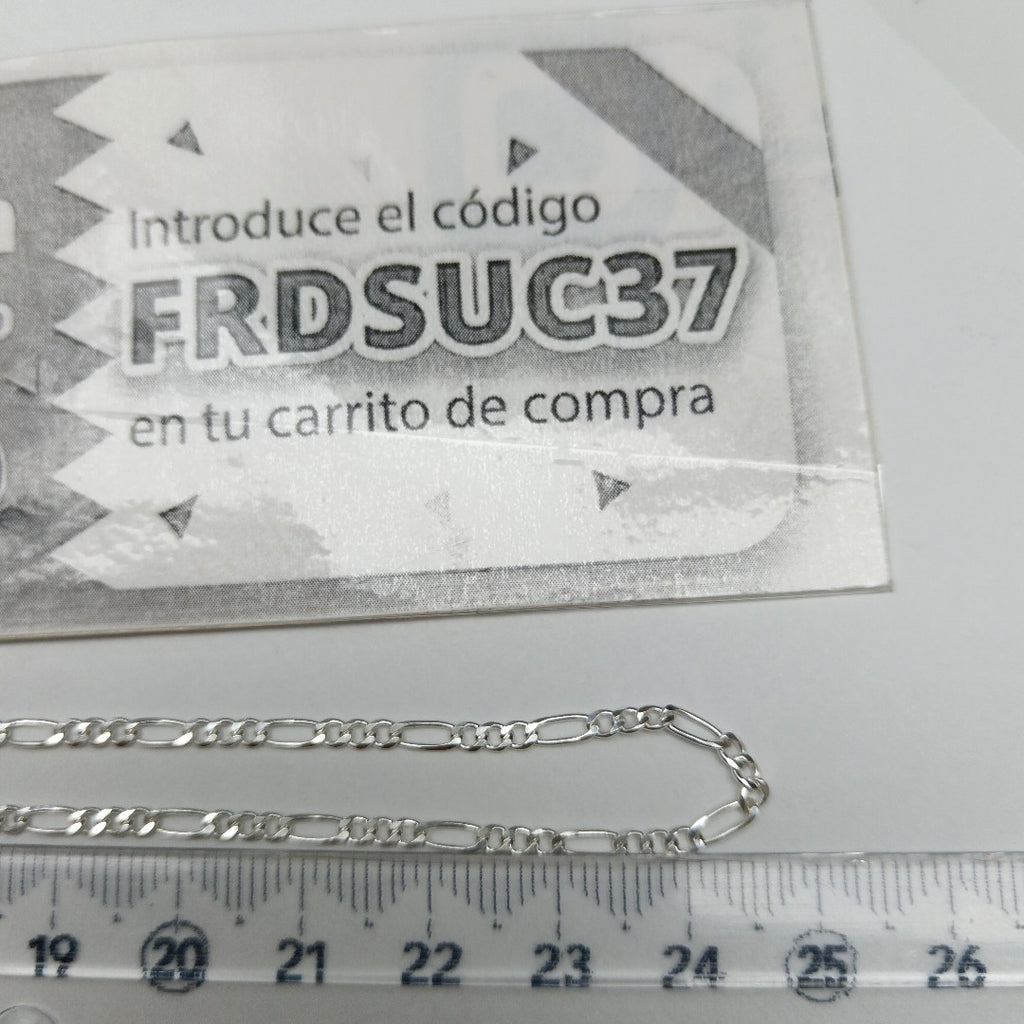 CADENA TEJIDO 3X1 PLATA .925 50 CM 4.3 GR (NUEVO)