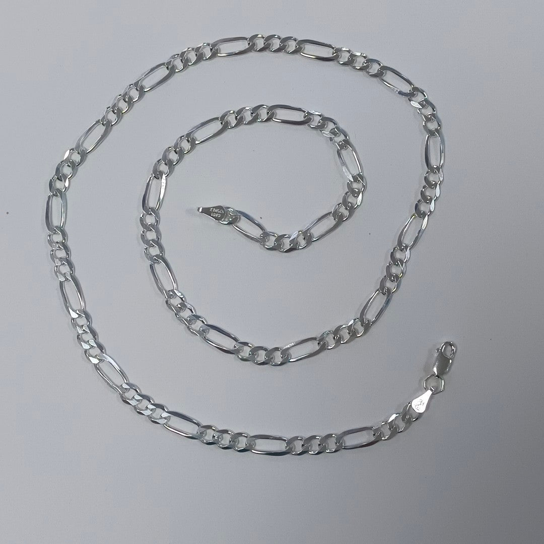 CADENA TEJIDO 3X1 PLATA .925 55 CM 15.7 GR (NUEVO)