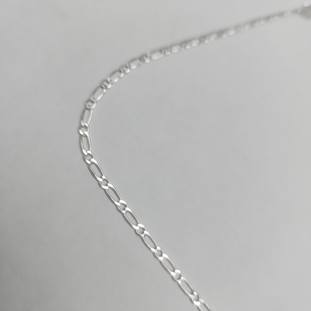 CADENA TEJIDO 1X1 PLATA .925 55 CM 3 GR (NUEVO)
