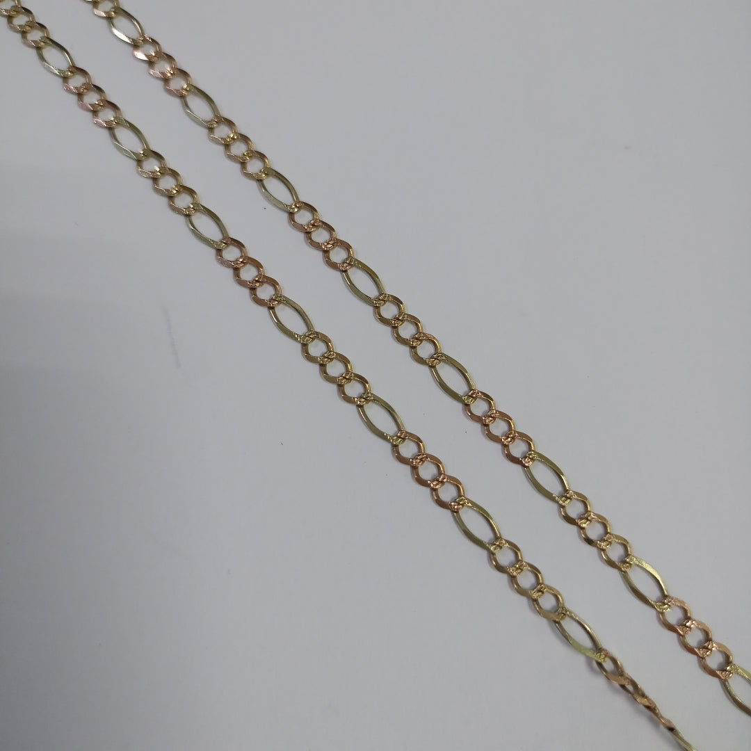 CADENA ORO COMBINADO 14 K 10.3 GRMS (SEMINUEVO)