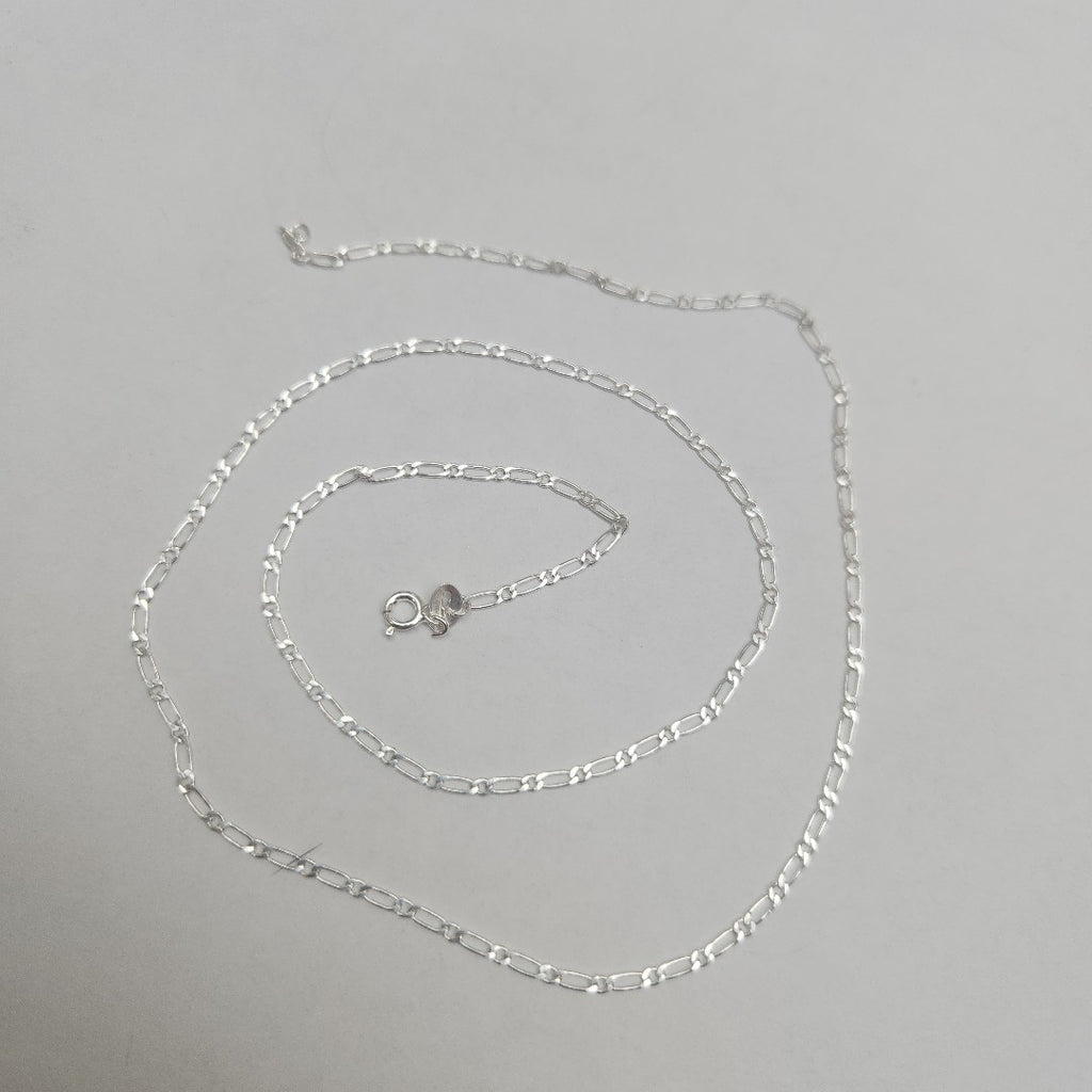CADENA TEJIDO 1X1 PLATA .925 55 CM 3.1 GR (NUEVO)