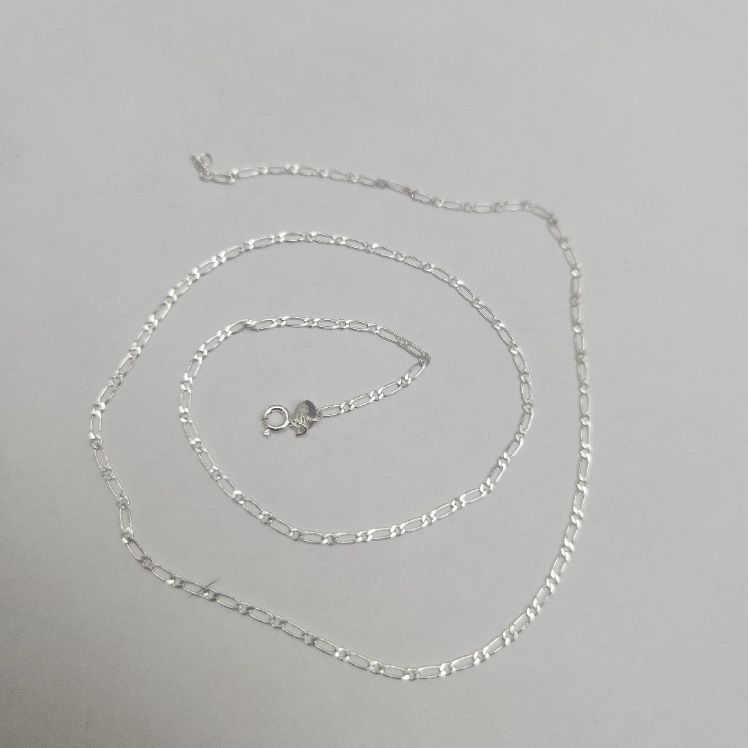 CADENA TEJIDO 1X1 PLATA .925 55 CM 3.1 GR (NUEVO)