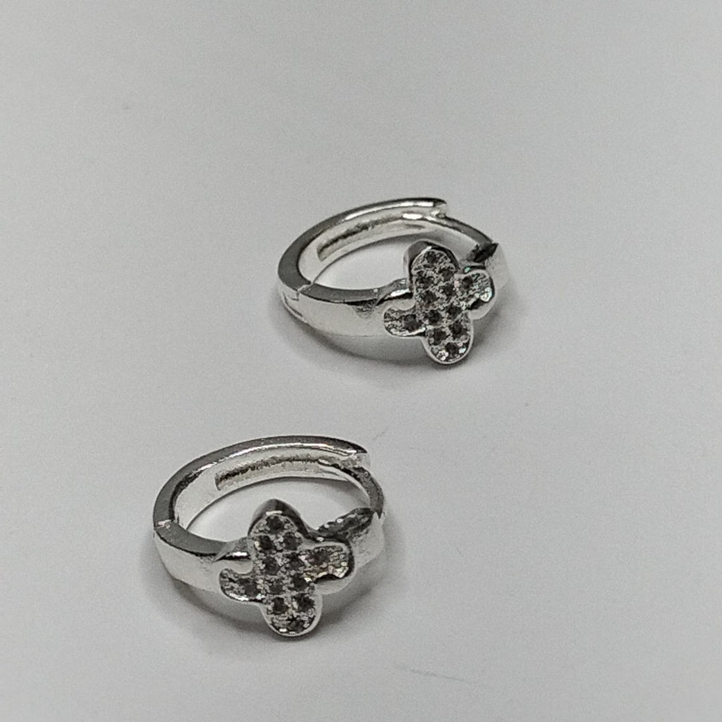 ARRACADAS C/CIRCONIAS PLATA .925 1.9 GR (NUEVO)