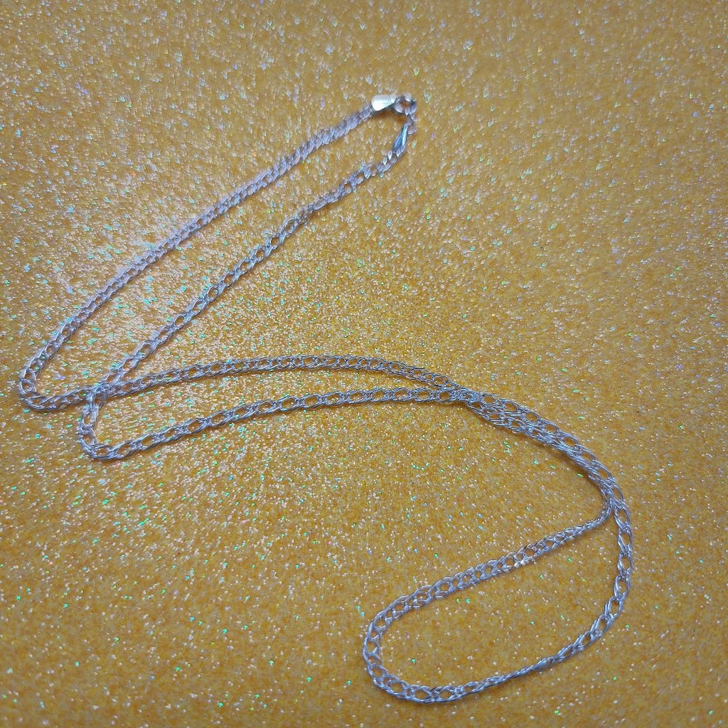 CADENA TEJIDO ESLABONES PLATA .925 55 CM 4 GR (NUEVO)