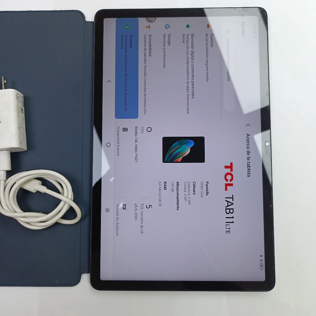 TABLETA TCL TAB 11 9166G 128 GB 4 GB RAM (SEMINUEVO)