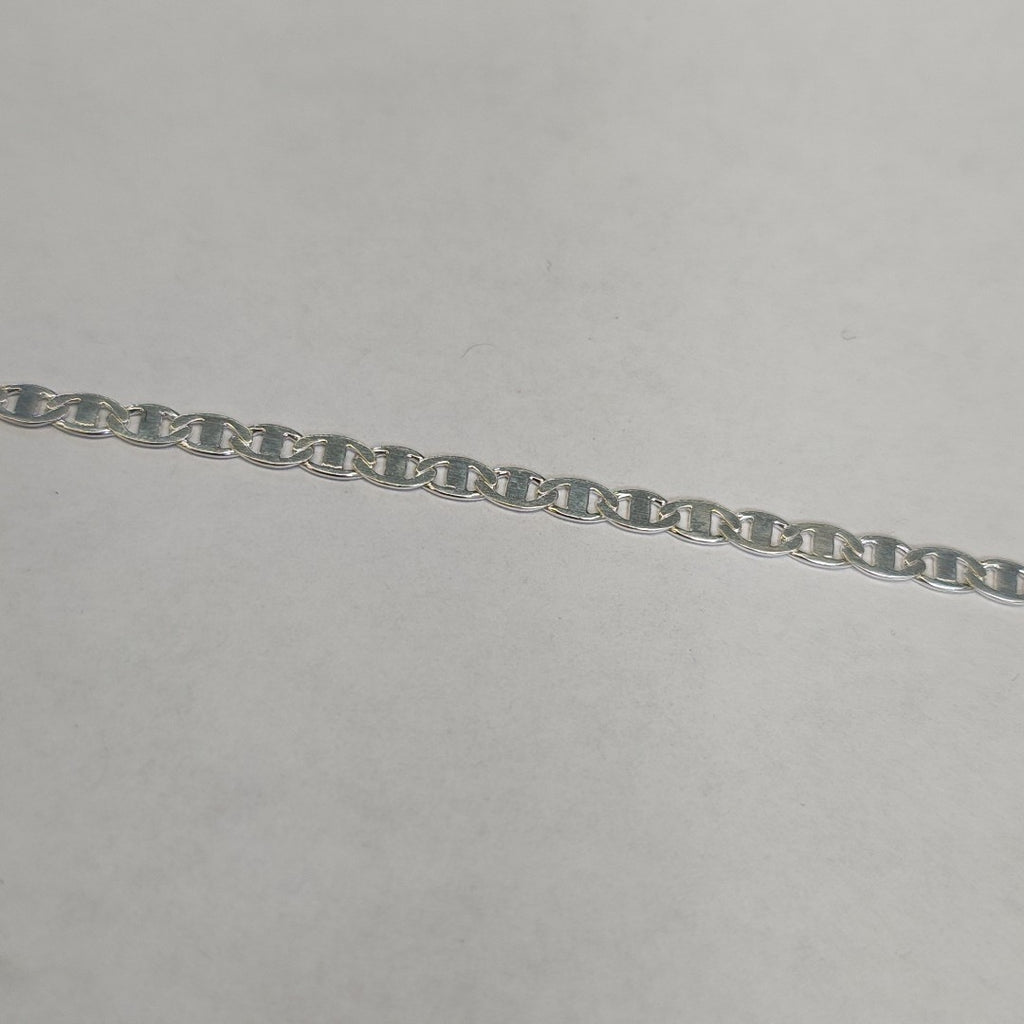 CADENA TEJIDO GUCHI PLATA .925 60 CM 9.6 GR (NUEVO)