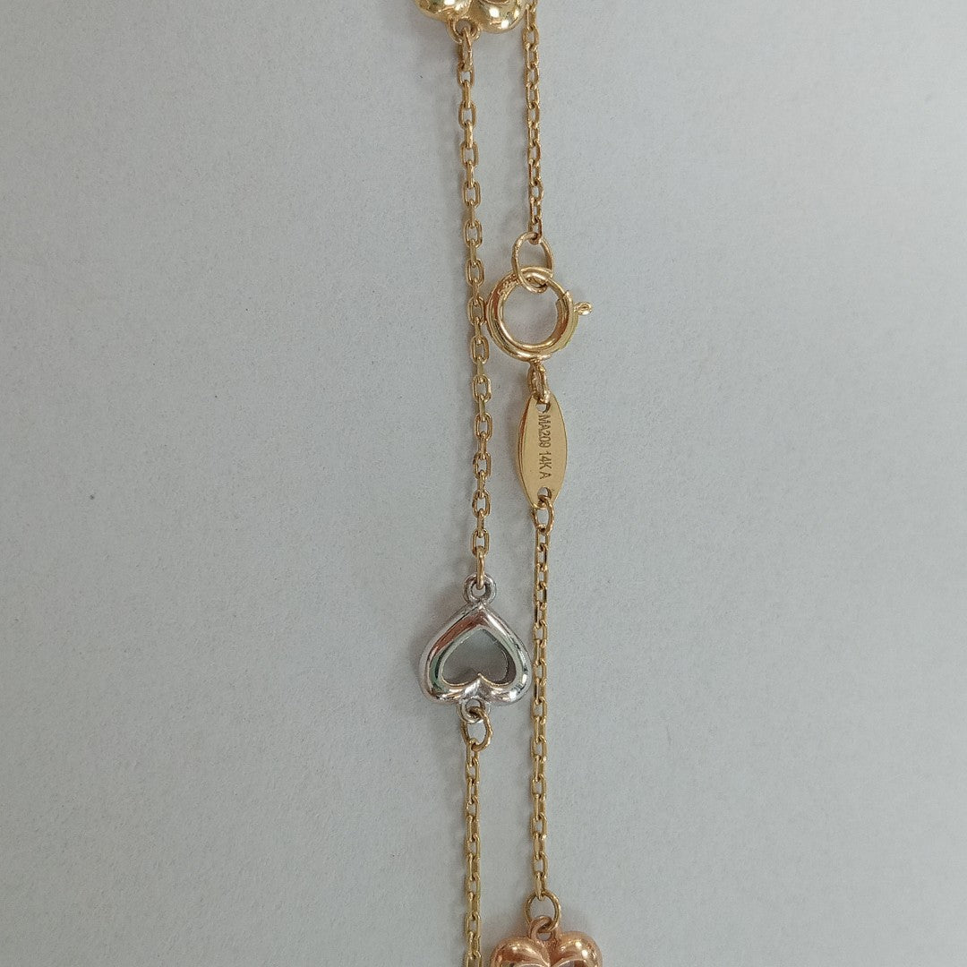 PULSERA ORO 14 K 1.8 GRMS (SEMINUEVO)