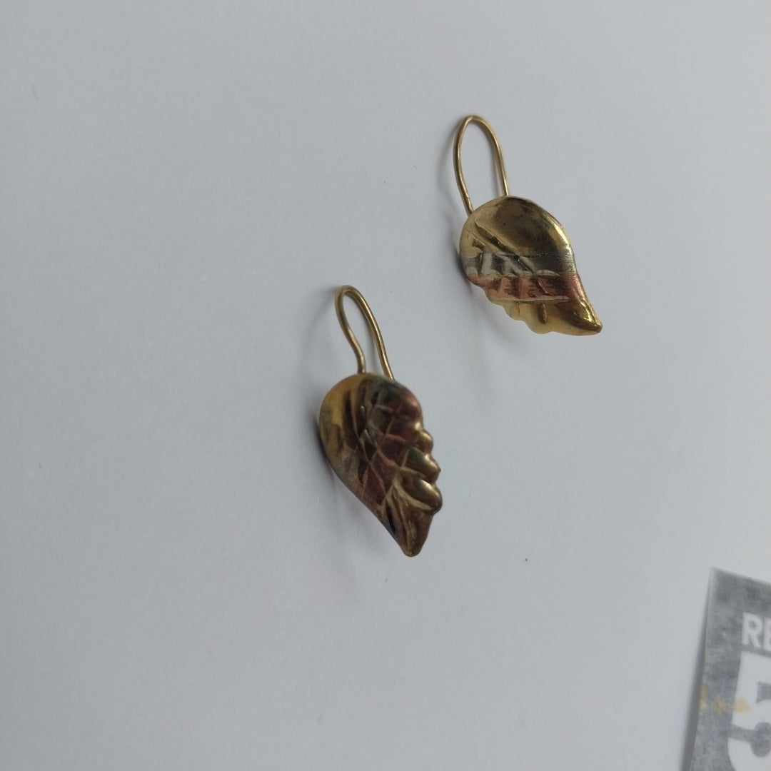ARETES PAR ORO 10 K 1.4 GRMS (SEMINUEVO)