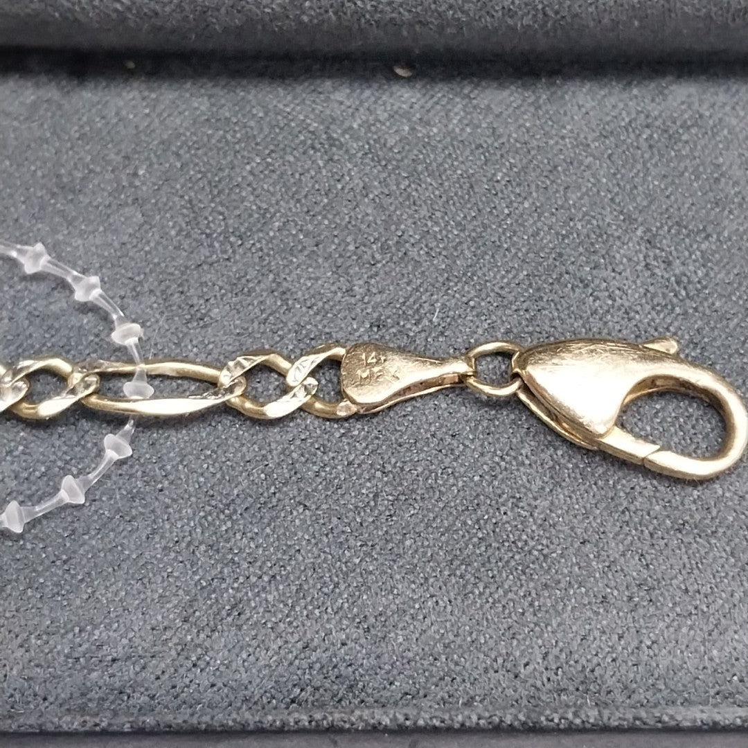 PULSERA ORO 14 K 6.2 GRMS (SEMINUEVO)