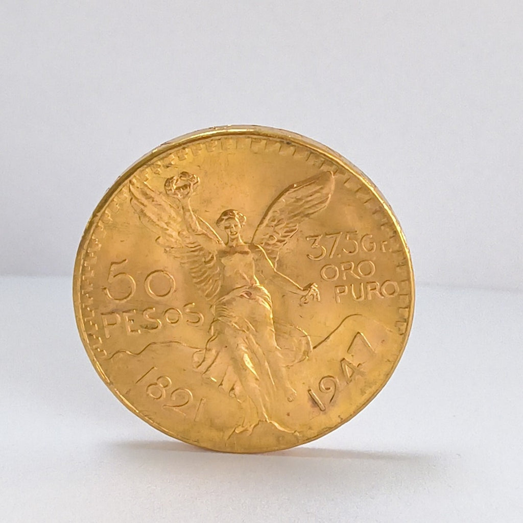 K1 41,60 GRMS 21 K IDENTIFICACIÓN MONEDA NOMINATIVA MONEDAS PESOS 50 PESOS (SEMINUEVO)