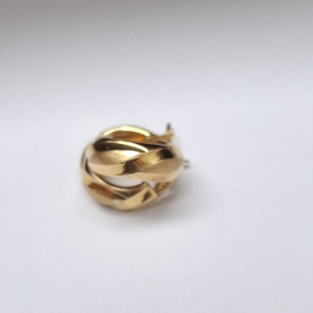 ARRACADAS PAR ORO 14 K 2,50 GRMS (SEMINUEVO)