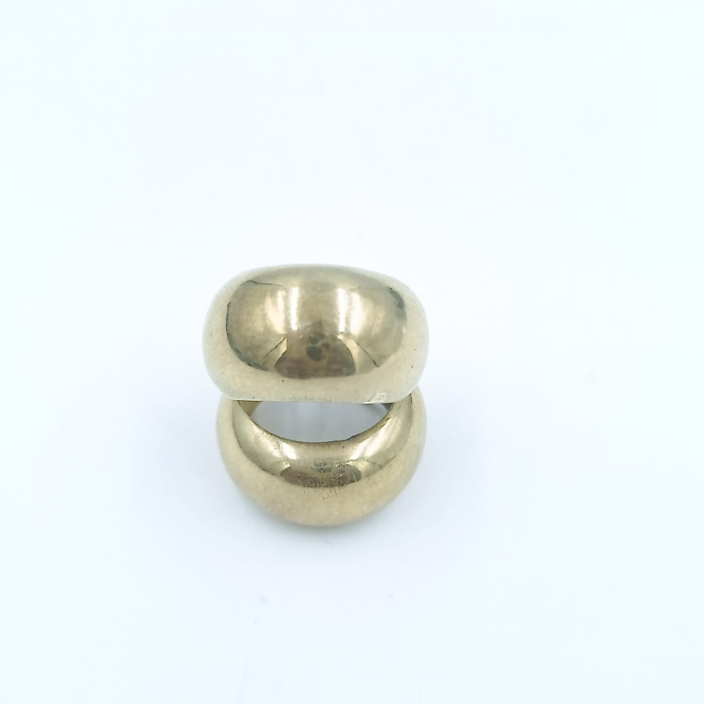 ARRACADAS PAR ORO 14 K 2.8 GRMS (SEMINUEVO)