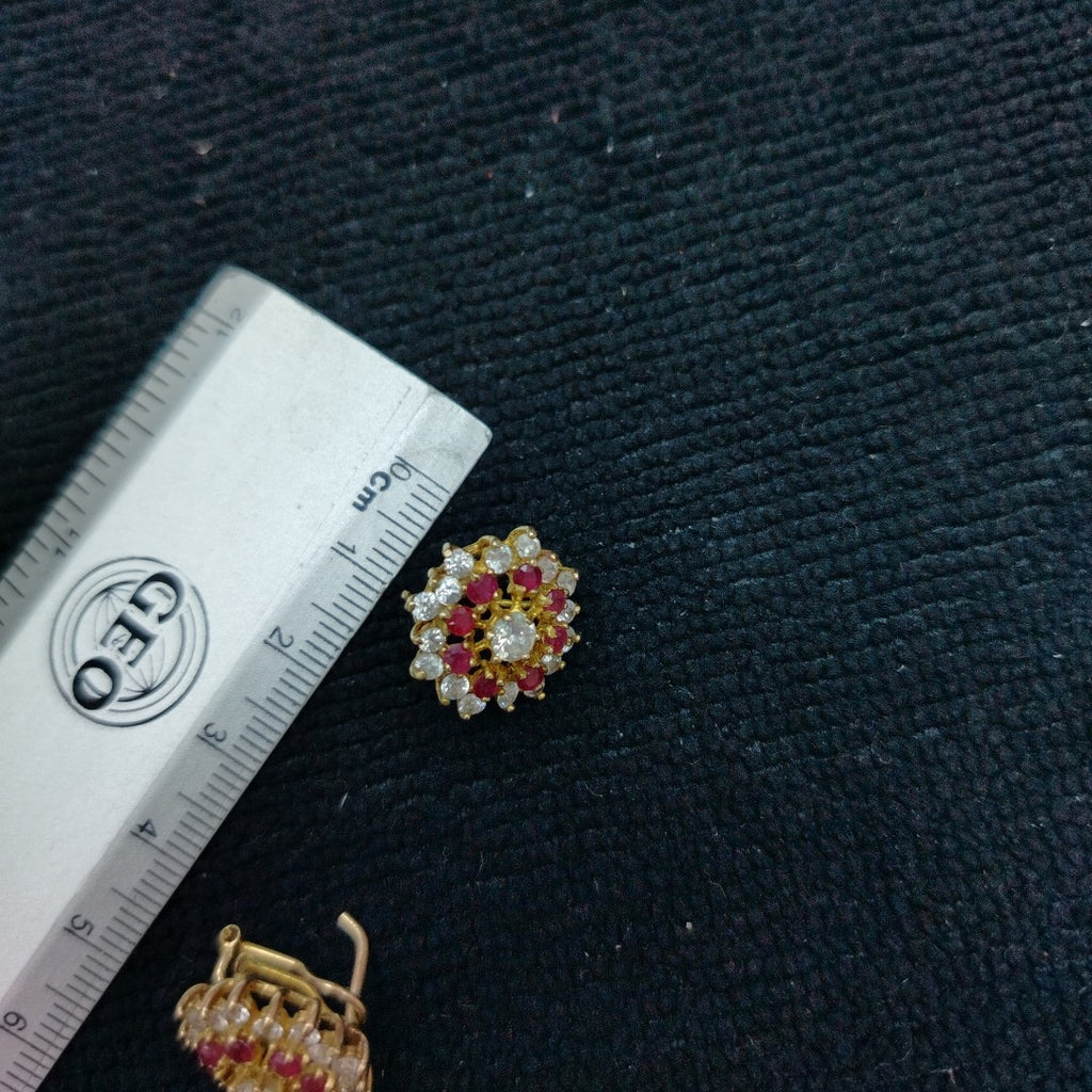 ARETES PAR ORO 8 K 5.3 GRMS (SEMINUEVO)