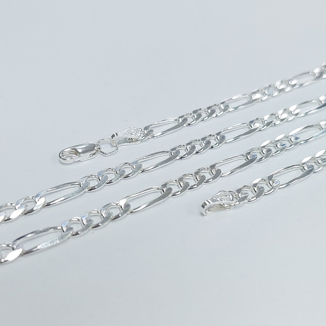 CADENA TEJIDO 3X1 PLATA .925 55 CM 15.7 GR (NUEVO)