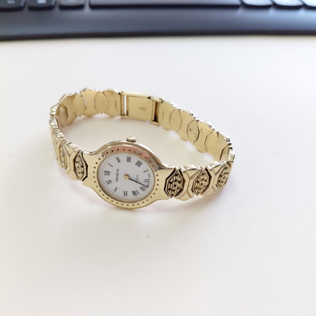 RELOJ CAJA Y PULSO ORO ORO 14 K 39.2 GRMS (SEMINUEVO)