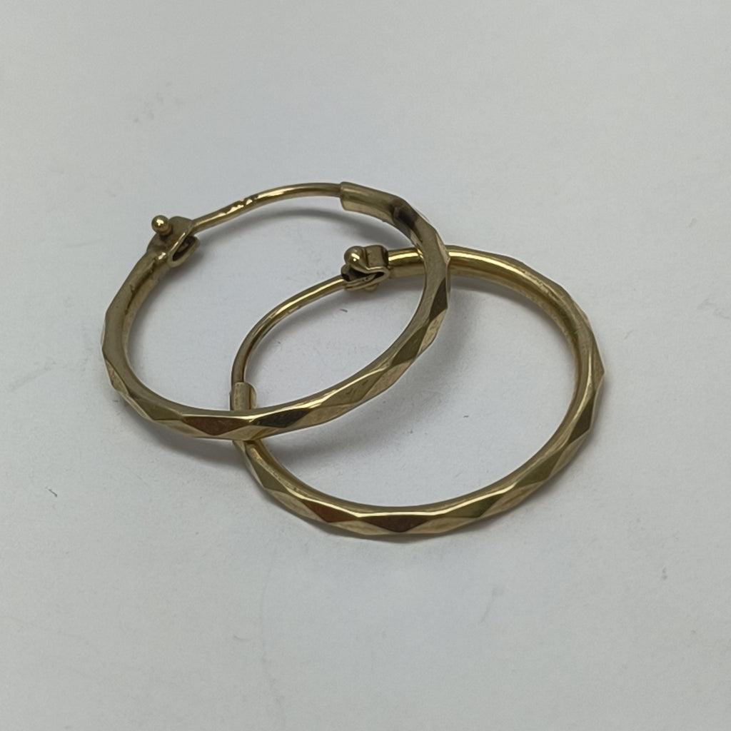 ARRACADAS PAR ORO 14 K 2,10 GRMS (SEMINUEVO)