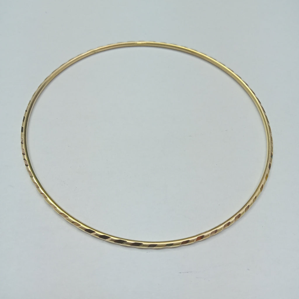 PULSERA RIGIDA ORO 14 K 3.1 GRMS (SEMINUEVO)