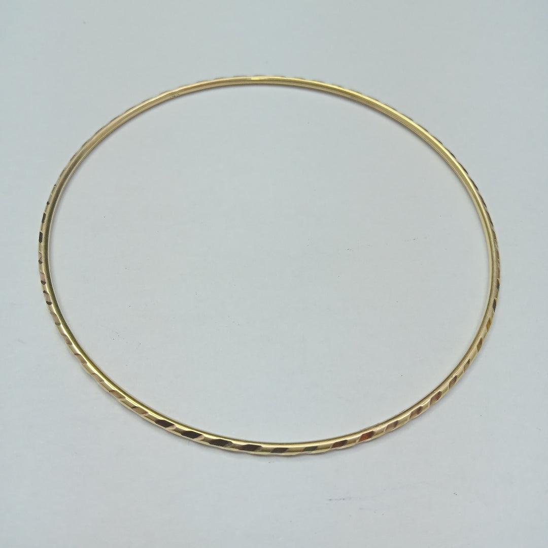 PULSERA RIGIDA ORO 14 K 3.1 GRMS (SEMINUEVO)
