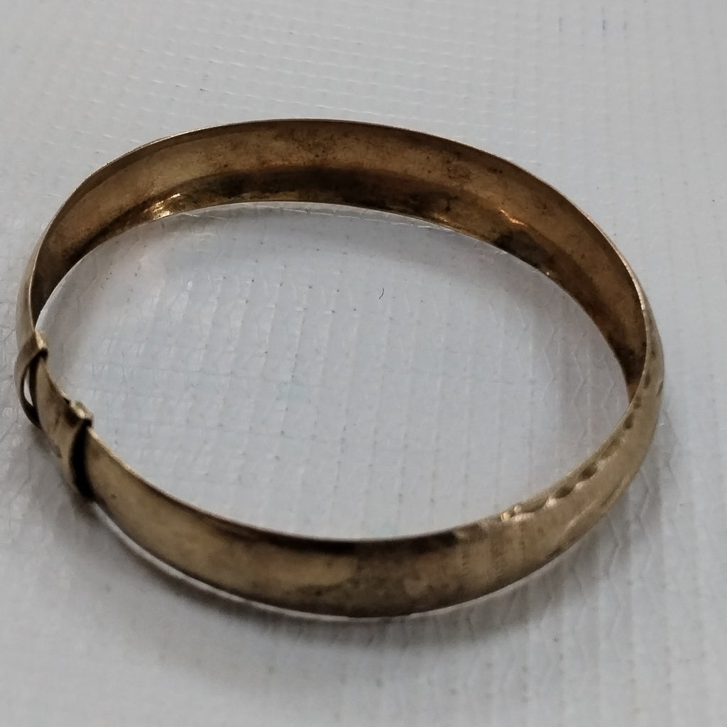 PULSERA RIGIDA ORO 10 K 6.5 GRMS (SEMINUEVO)