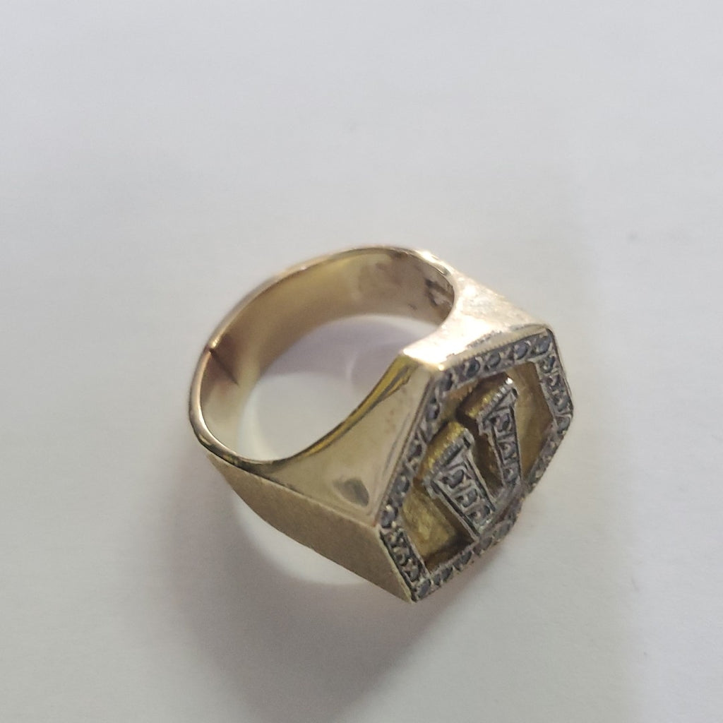 ANILLO ORO 10 K 18.8 GRMS (SEMINUEVO)